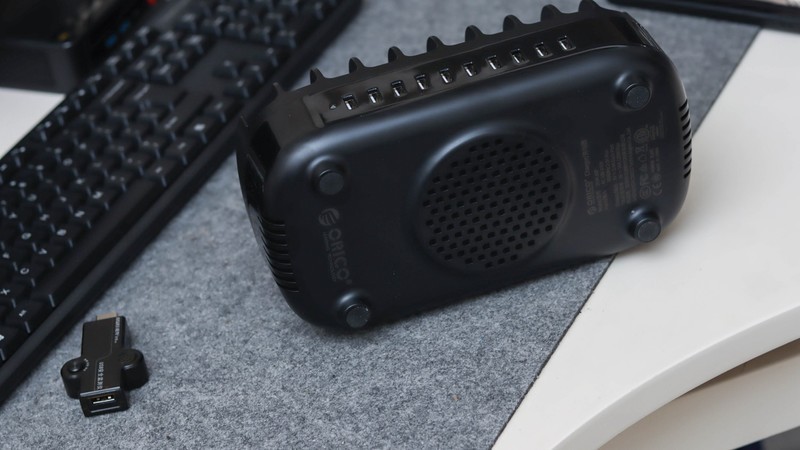 工作室首选多口充电器，10口USB+120W大功率，告别线材蜘蛛网！