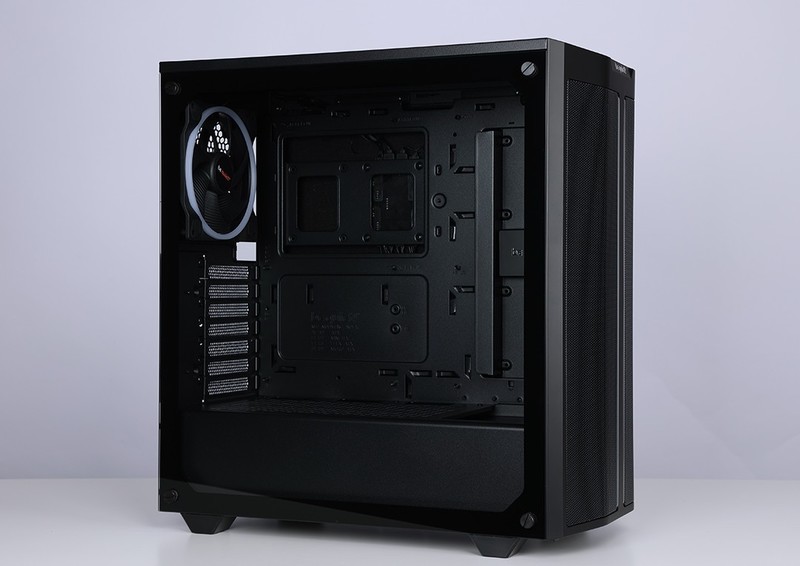 炫酷ARGB和高效静音兼备，德静界PURE BASE 500 FX中塔机箱推荐