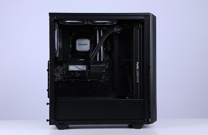 炫酷ARGB和高效静音兼备，德静界PURE BASE 500 FX中塔机箱推荐