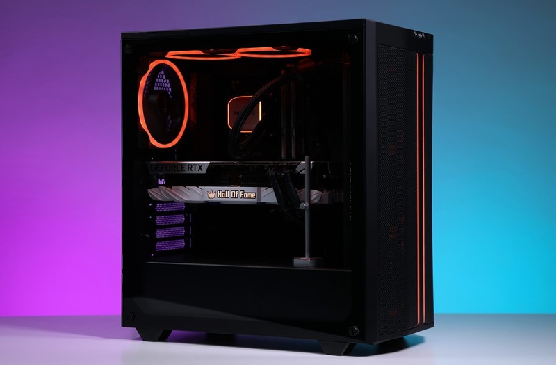 炫酷ARGB和高效静音兼备，德静界PURE BASE 500 FX中塔机箱推荐