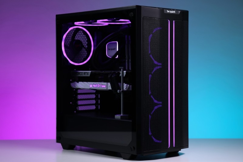 炫酷ARGB和高效静音兼备，德静界PURE BASE 500 FX中塔机箱推荐