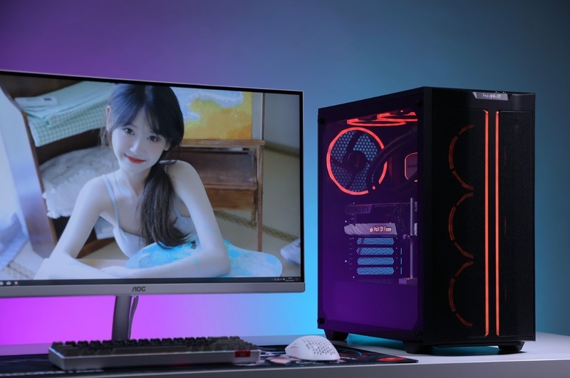 炫酷ARGB和高效静音兼备，德静界PURE BASE 500 FX中塔机箱推荐