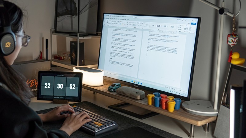 “小”而“美”，桌面颜值好物，杜伽Hi Keys双模机械键盘