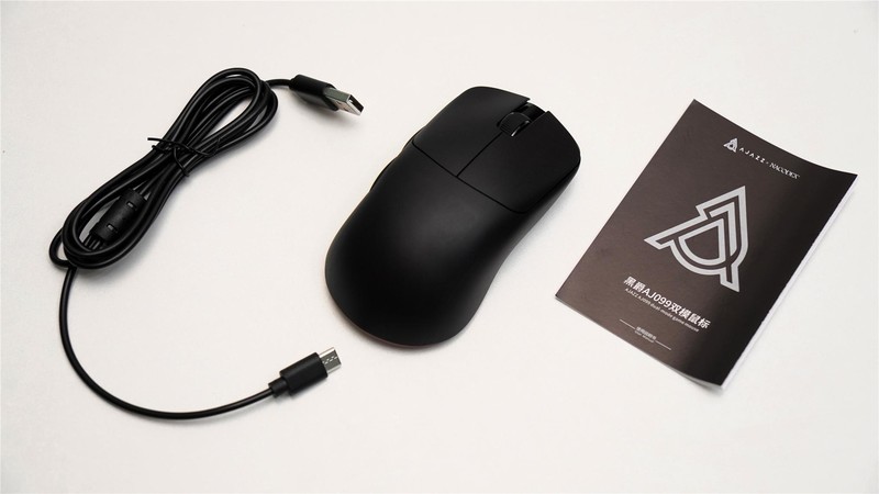 百元以内鼠标新宠！ 黑爵鼠标AJ099评测：轻量化设计还有无线双模