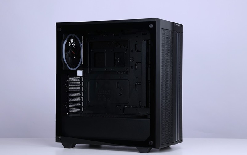 炫酷ARGB和高效静音兼备，德静界PURE BASE 500 FX中塔机箱推荐