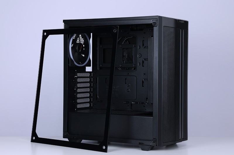 炫酷ARGB和高效静音兼备，德静界PURE BASE 500 FX中塔机箱推荐