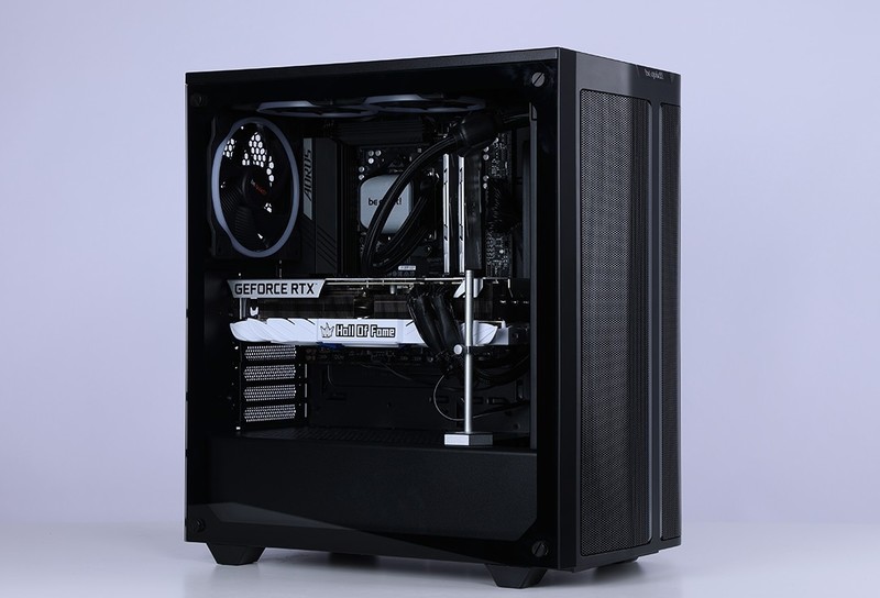 炫酷ARGB和高效静音兼备，德静界PURE BASE 500 FX中塔机箱推荐