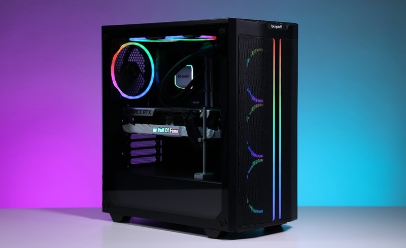炫酷ARGB和高效静音兼备，德静界PURE BASE 500 FX中塔机箱推荐