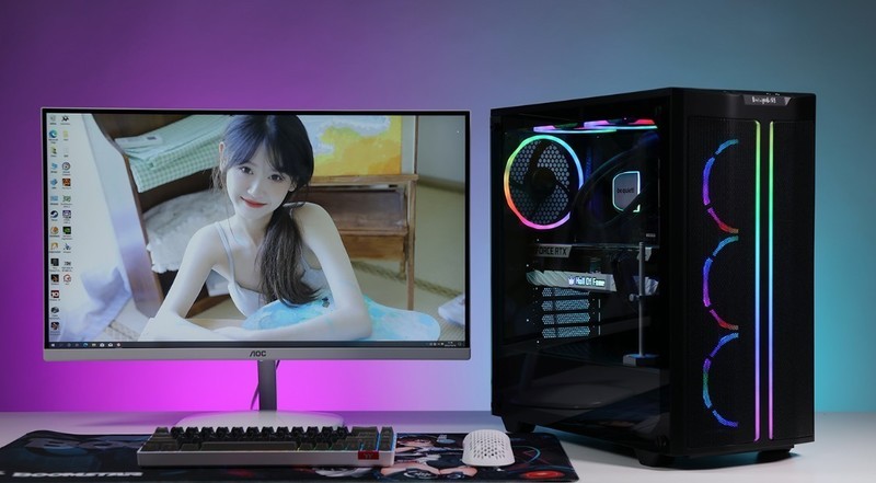 炫酷ARGB和高效静音兼备，德静界PURE BASE 500 FX中塔机箱推荐