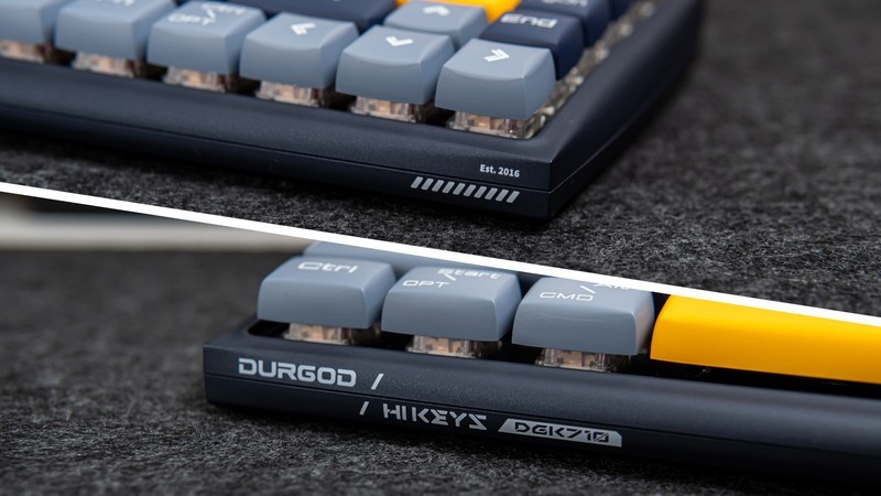 “小”而“美”，桌面颜值好物，杜伽Hi Keys双模机械键盘