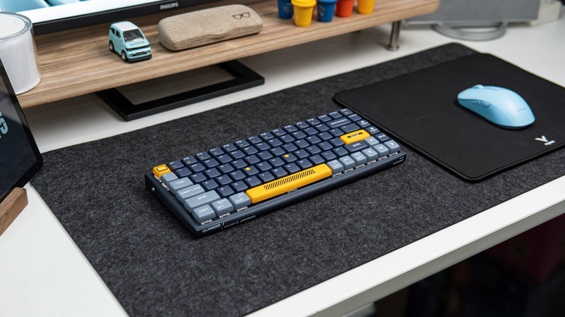 “小”而“美”，桌面颜值好物，杜伽Hi Keys双模机械键盘