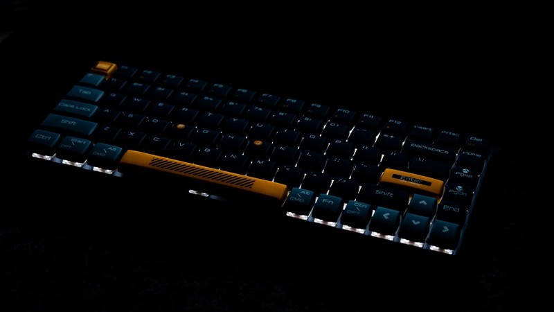 “小”而“美”，桌面颜值好物，杜伽Hi Keys双模机械键盘