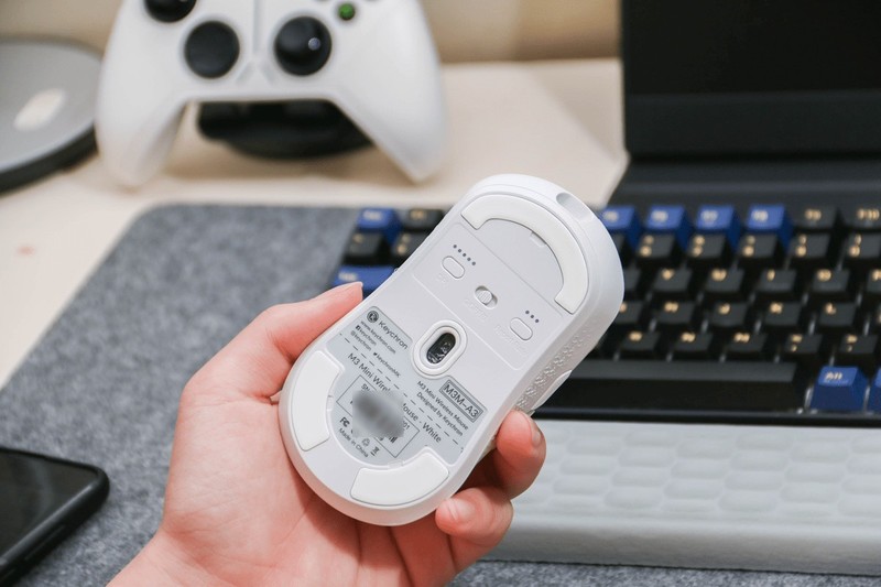 Keychron M3 mini三模鼠标评测，手感稳定，性能不输某G某蛇