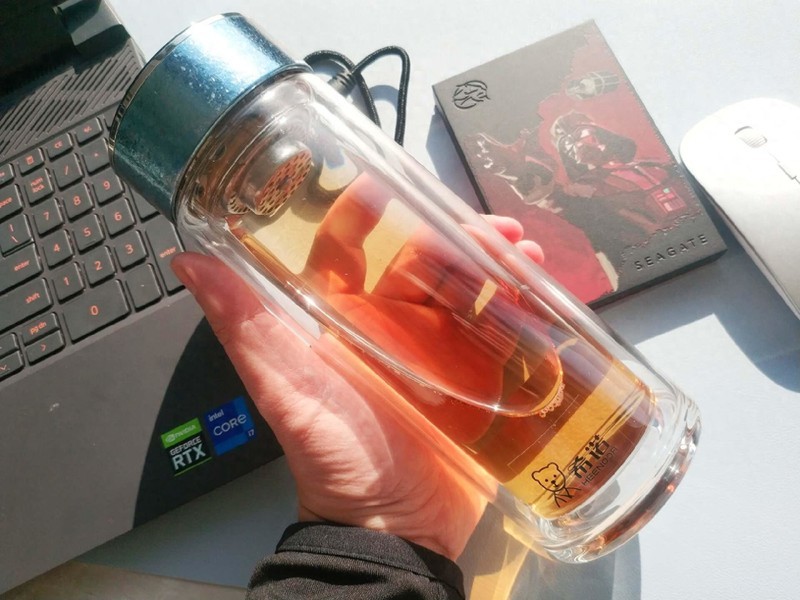 健康且有腔调的喝水：希诺抗菌玻璃杯