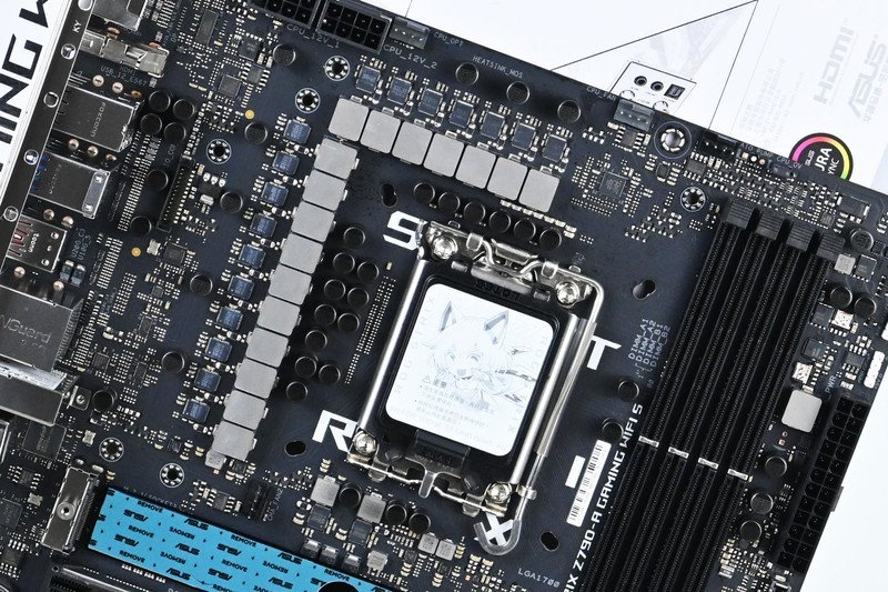华硕rogstrixz790agamingwifis吹雪主板试玩可玩性十足