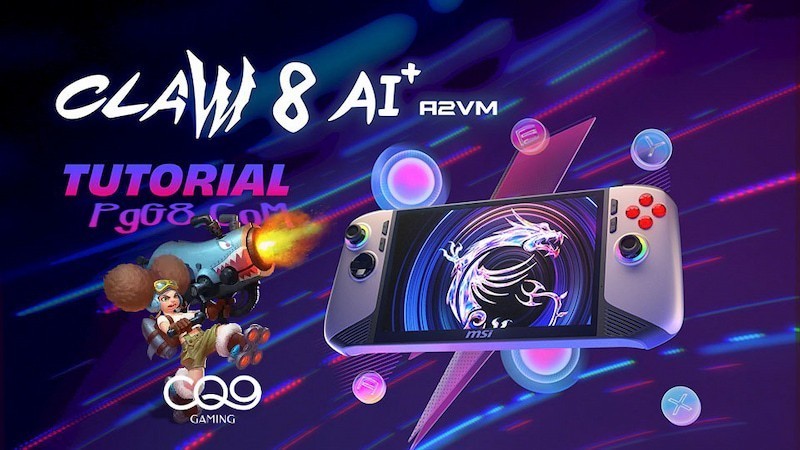 微星Claw 8 AI+掌机上手试玩实测！2TB SSD配置升级能否打动C Q9玩家？