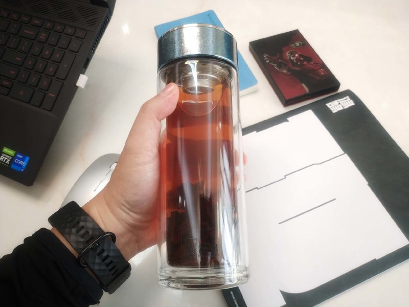 健康且有腔调的喝水：希诺抗菌玻璃杯