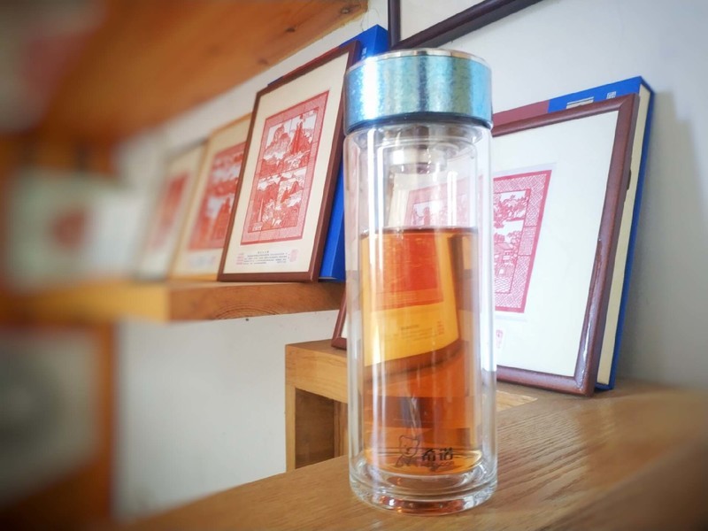 健康且有腔调的喝水：希诺抗菌玻璃杯