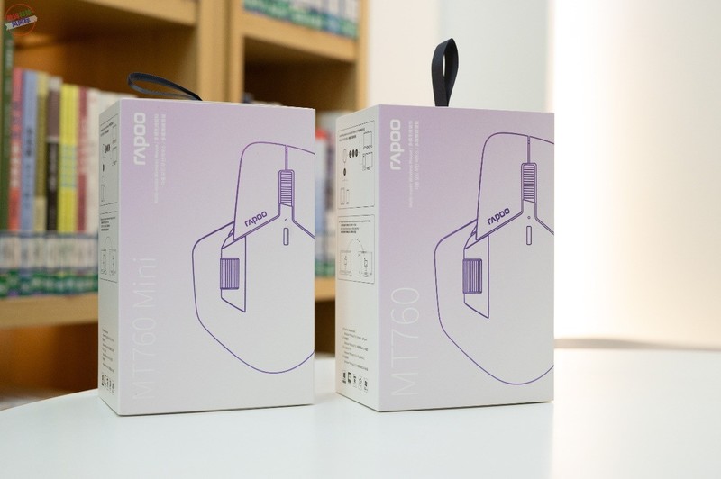 支持跨设备操作，自带横向霍尔感应滚轮，雷柏MT760系列鼠标上手