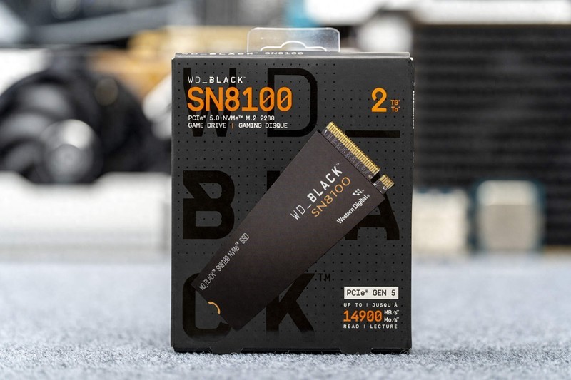 无限接近PCIe 5.0×4的理论极限，WD_BLACK SN8100 intel和AMD双配置测试