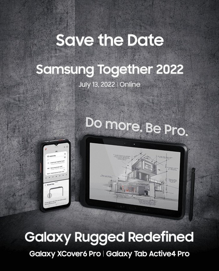 三星 Galaxy 三防手机、平板官宣 7 月 13 日发布，搭载骁龙 778G