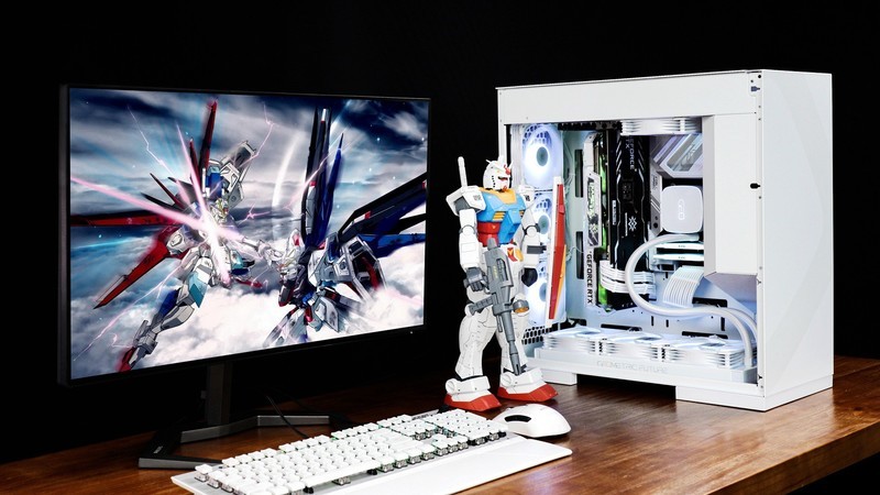 优化垂直风道几何未来罗汉装机show:12900K+吹雪Z690+XPG DDR5内存配置