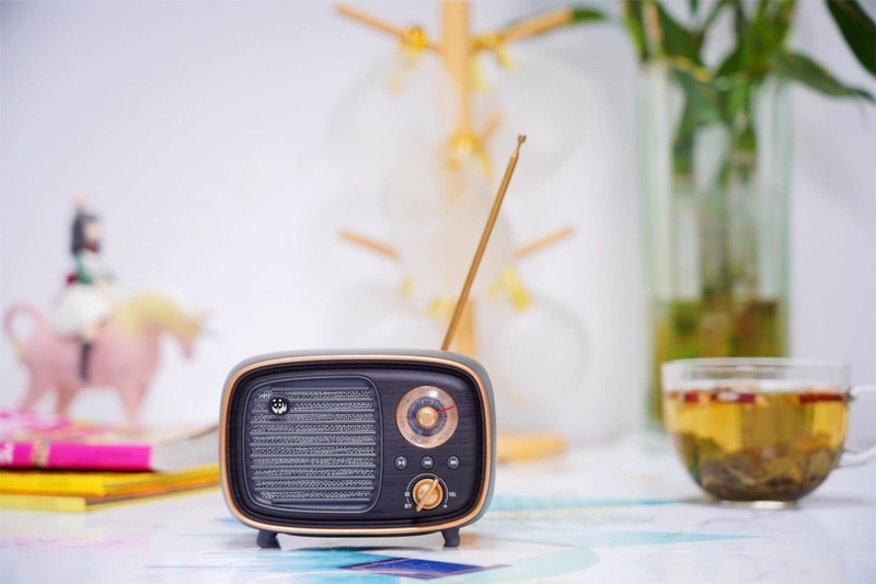 复古情怀，追忆过往，熊猫1936 D36复古收音机蓝牙音箱，至真至情