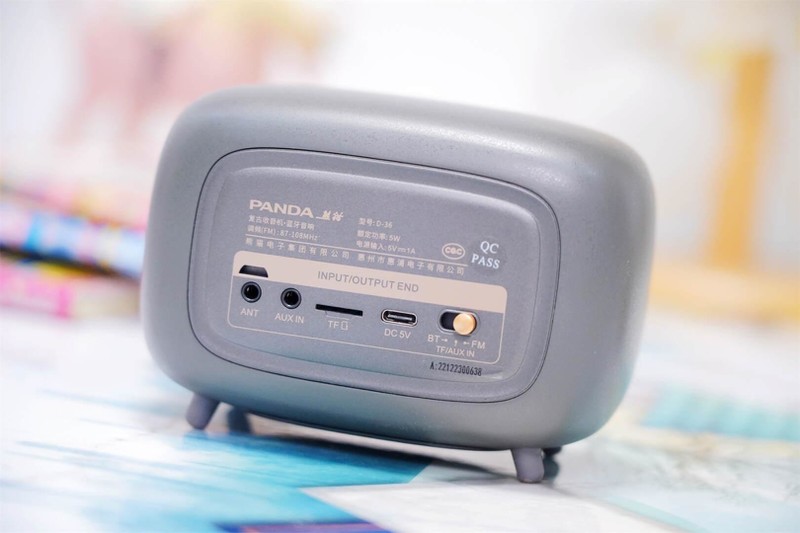 复古情怀，追忆过往，熊猫1936 D36复古收音机蓝牙音箱，至真至情