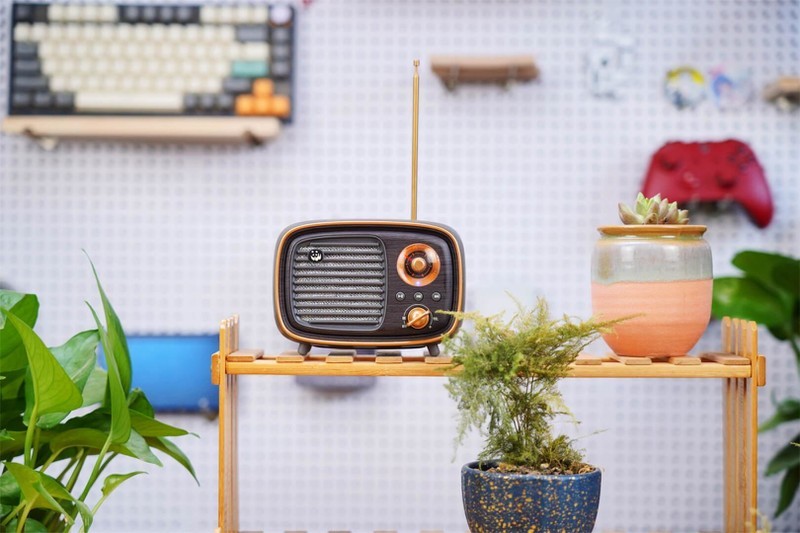 复古情怀，追忆过往，熊猫1936 D36复古收音机蓝牙音箱，至真至情