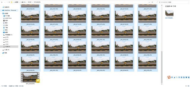 佳能 90D + 雷克沙 1800X 128G SD 卡的连拍测试，以及 4K 视频录制