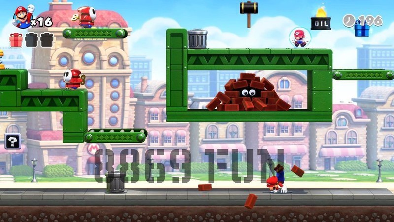 MG休闲小游戏马力欧VS咚奇刚，除了偶发BUG之外其他都挺好