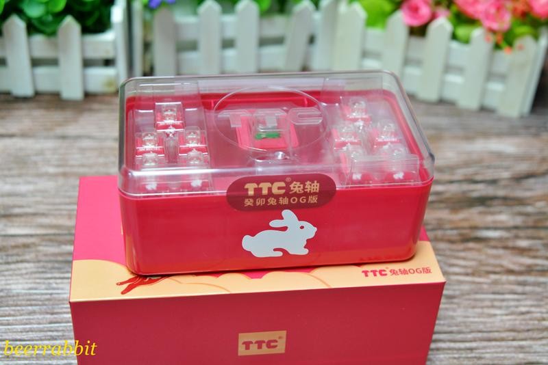 TTC兔轴OG版、金星轴、海王星轴尝鲜：静音 长轨道
