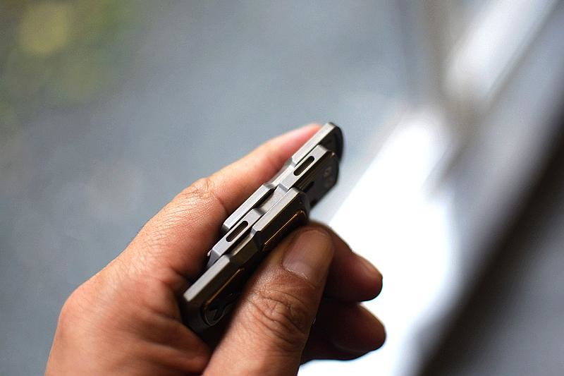 限量101把 fegve TC4钛镶铜 魔力推推牌