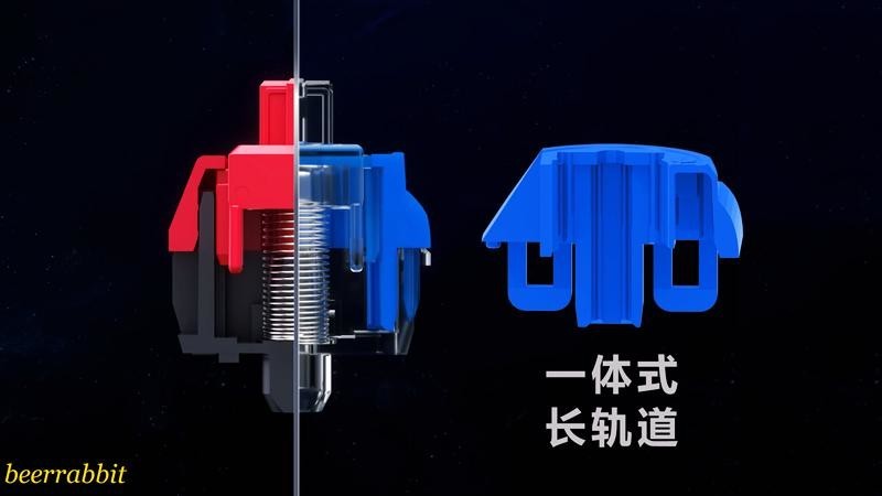 TTC兔轴OG版、金星轴、海王星轴尝鲜：静音 长轨道