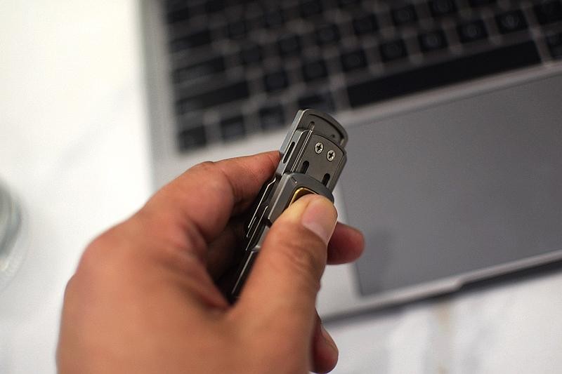 限量101把 fegve TC4钛镶铜 魔力推推牌