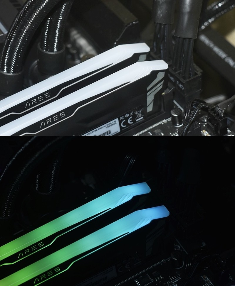 频率6000当6800用 雷克沙ARES战神之刃D5台式机电竞RGB内存条 体验分享