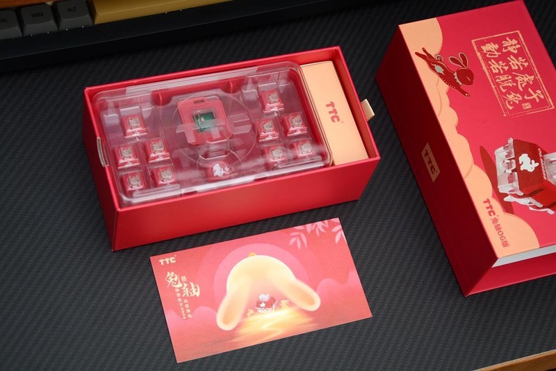 生肖轴、高铁式结构轴来了，TTC海王星轴、金星轴、兔轴OG版开箱