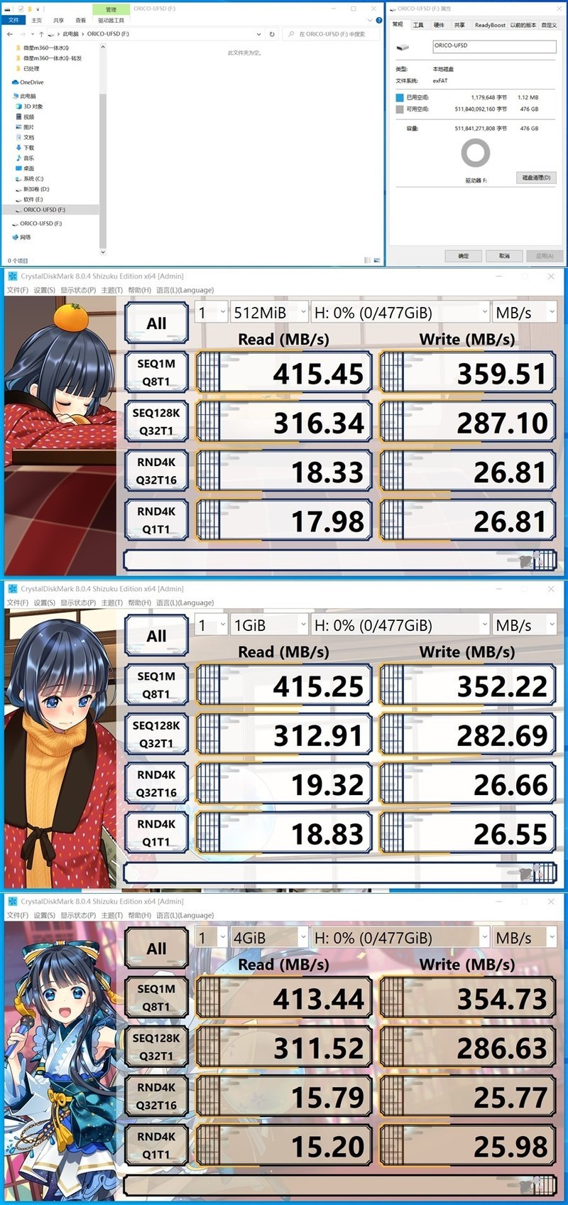 HDD机械硬盘替代者 奥睿科ORICO USB3.2 UFSD-J枫叶红集装箱高速快闪U盘 体验分享