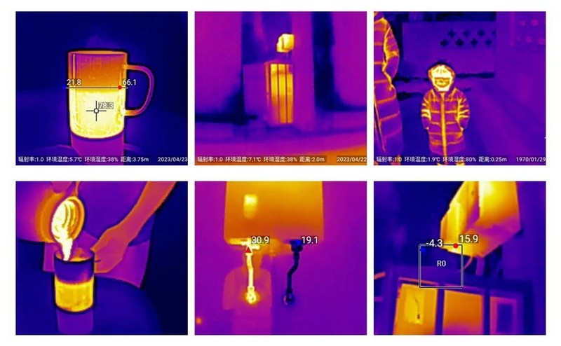 热像仪到底有多牛？消费级飒特红外MinIR256评测，国内首款可翻转屏