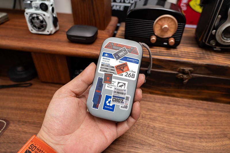 IDMIX CH07 Pro三合一旅行充：既是充电头，又是充电宝，最高PD35W输出