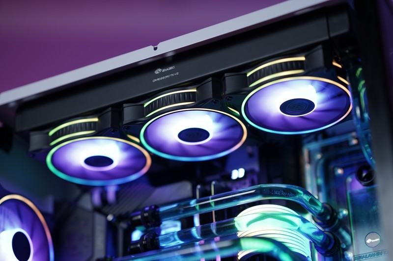 联力 包豪斯 I9 12900KS+3090TI 分体式水冷