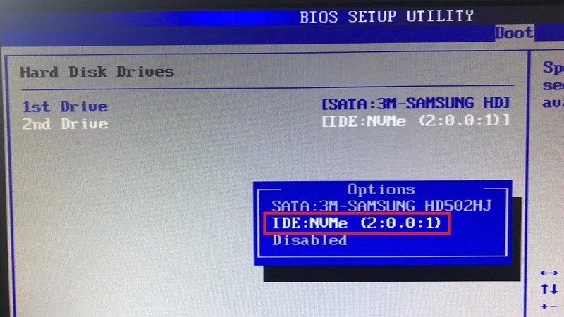AMI Legacy（非UEFI ）BIOS写入NvmeOptionRom，支持M2.nvmeSSD实践