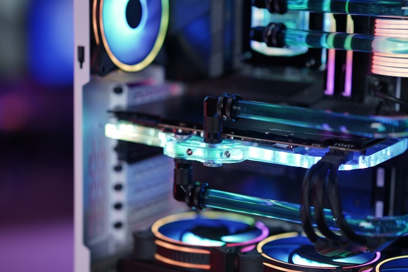 联力 包豪斯 I9 12900KS+3090TI 分体式水冷