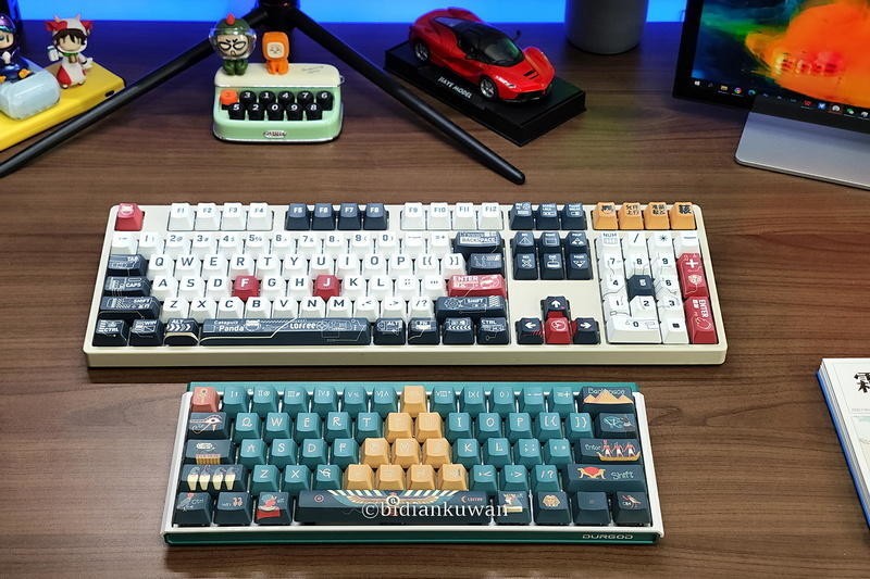 机械键盘旧貌换新颜，两套Lofree洛斐OEM大全套键帽换新记