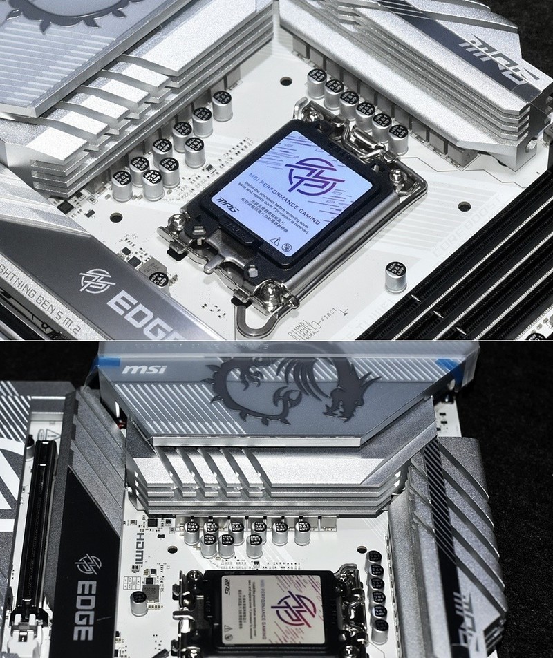 Ai满血全进化 微星MPG Z890 EDGE TI WIFI刀锋钛主板 静态分享