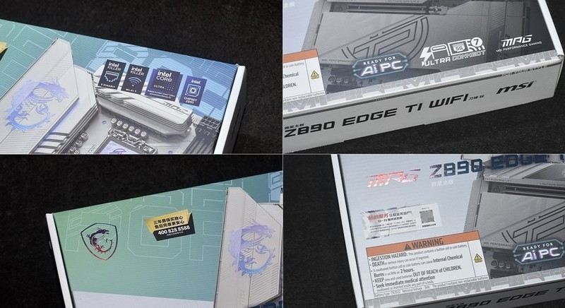 Ai满血全进化 微星MPG Z890 EDGE TI WIFI刀锋钛主板 静态分享