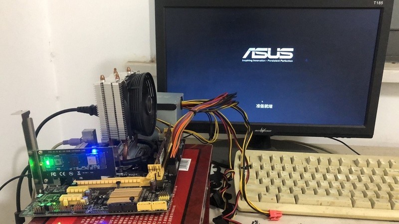 华硕H81M-k主板BIOS添加NVMe模块，使用M2.NVMe SSD安装系统，启动WINDOWS11