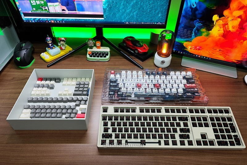 机械键盘旧貌换新颜，两套Lofree洛斐OEM大全套键帽换新记