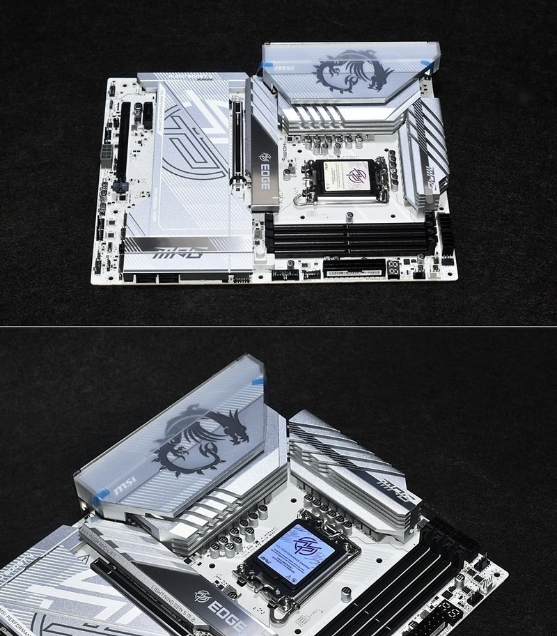 Ai满血全进化 微星MPG Z890 EDGE TI WIFI刀锋钛主板 静态分享