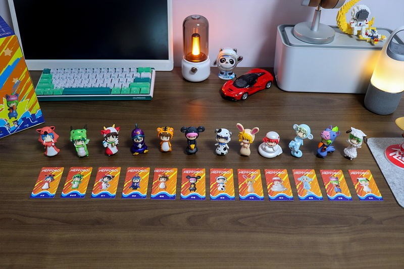 盲盒的快乐，请身体力行！dodowo废柴君的动物园公仔12连开体验